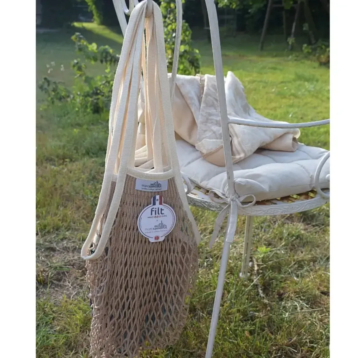 Εικόνα της Large Net Shopping Bag Mastic Le Mont St Michel X FILT1860