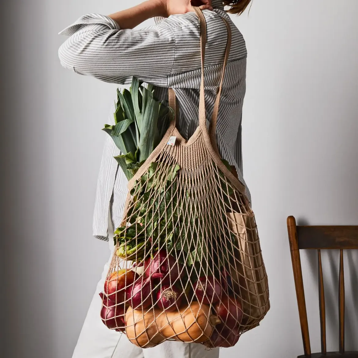 Εικόνα της Shopping Net Bag Mastic Long Handles