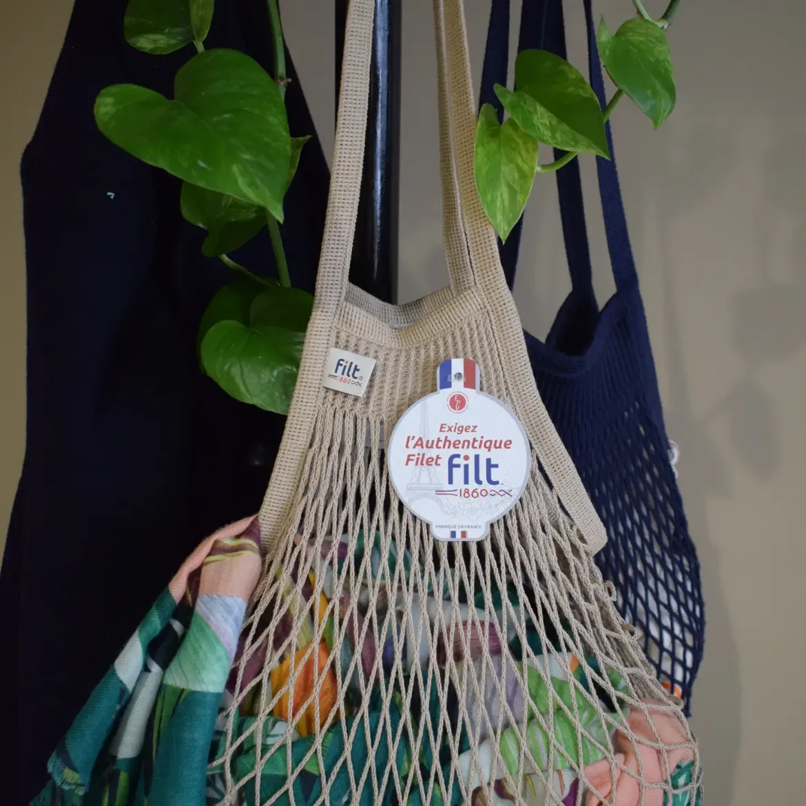 Εικόνα της Shopping Net Bag Mastic Long Handles