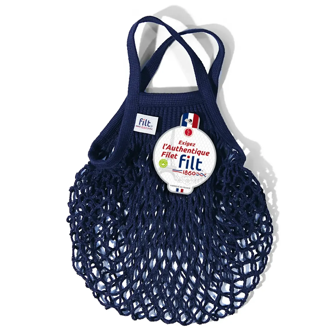 Εικόνα της Net Shopping Bag Navy Mini Size