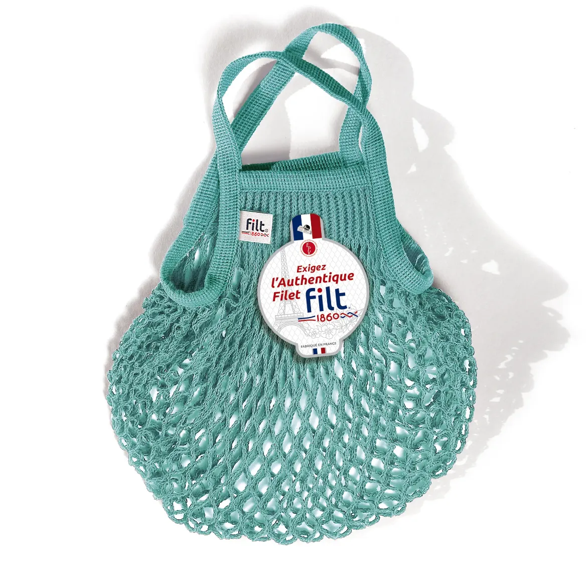 Εικόνα της Shopping Net Bag Net Shopping Bag Aquablue Mini Size