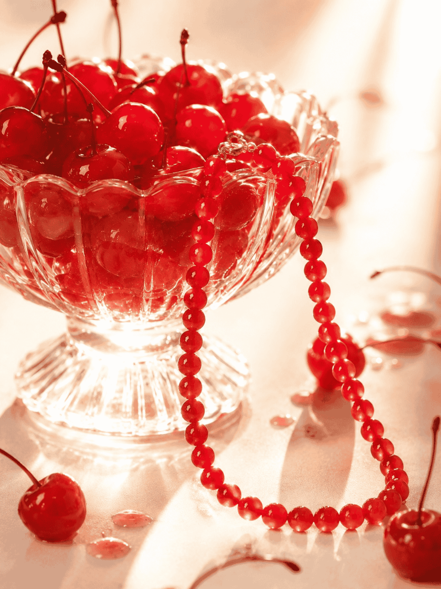 Εικόνα της Maraschino Cherry Necklace