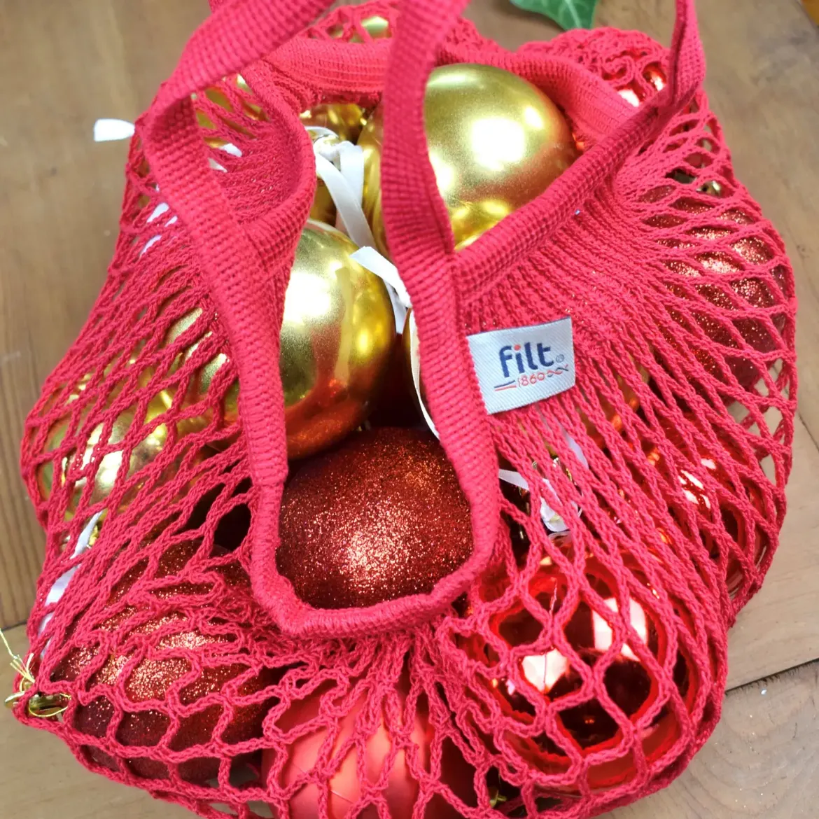 Εικόνα της Net Shopping Bag Rouge Size Mini