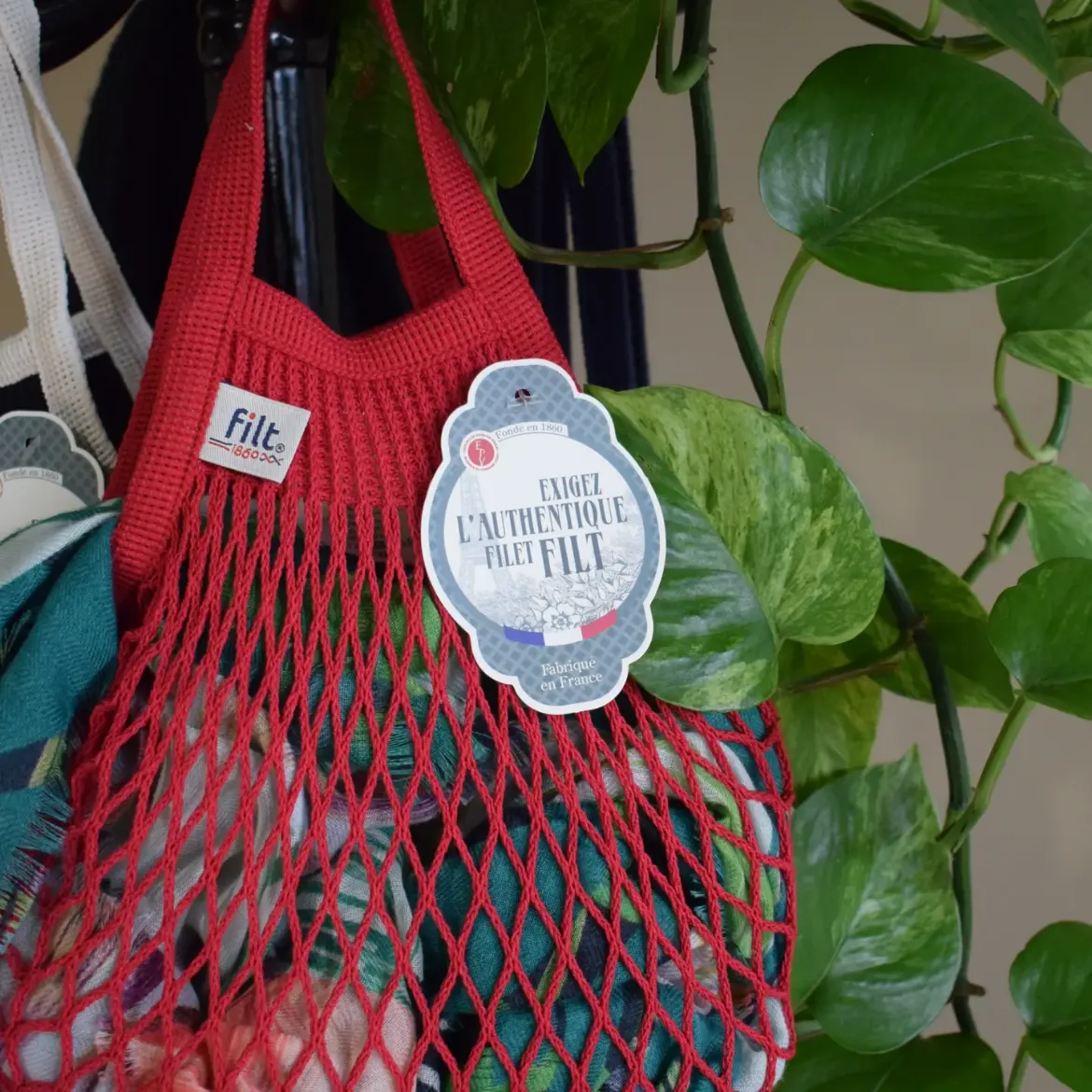 Εικόνα της Net Shopping Bag Rouge Size Mini