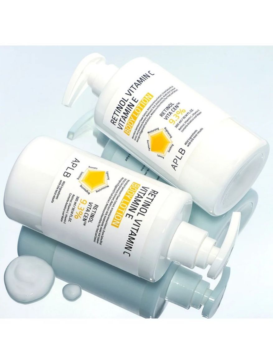 Εικόνα της APLB Retinol Vitamin C Vitamin E Body Lotion – Λοσιόν Σώματος με Ρετινόλης, Βιταμίνη C & E για λάμψη & ανανέωση