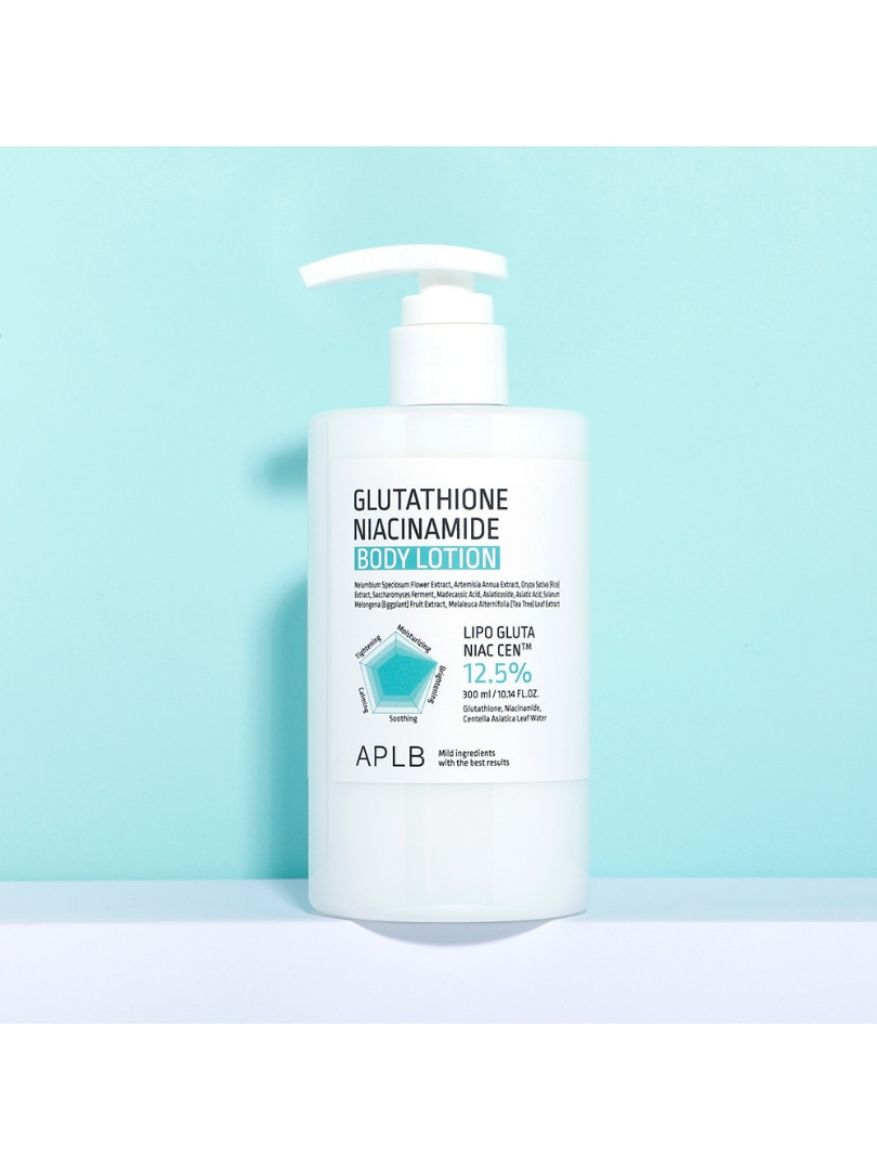 Εικόνα της APLB GLUTATHIONE NIACINAMIDE BODY LOTION – Λοσιόν Σώματος για Λάμψη & Ομοιομορφία Τόνου με Γλουταθειόνη & Νιασιναμίδη