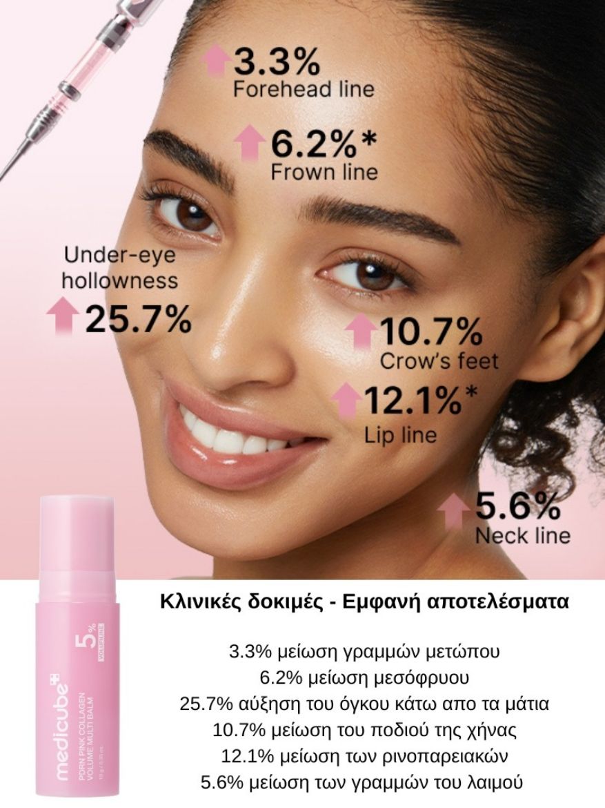 Εικόνα της Medicube PDRN Pink Collagen Volume Multi Balm -Αντιγηραντικό balm πολλαπλής χρήσης για πιο γεμάτη και λαμπερή όψη