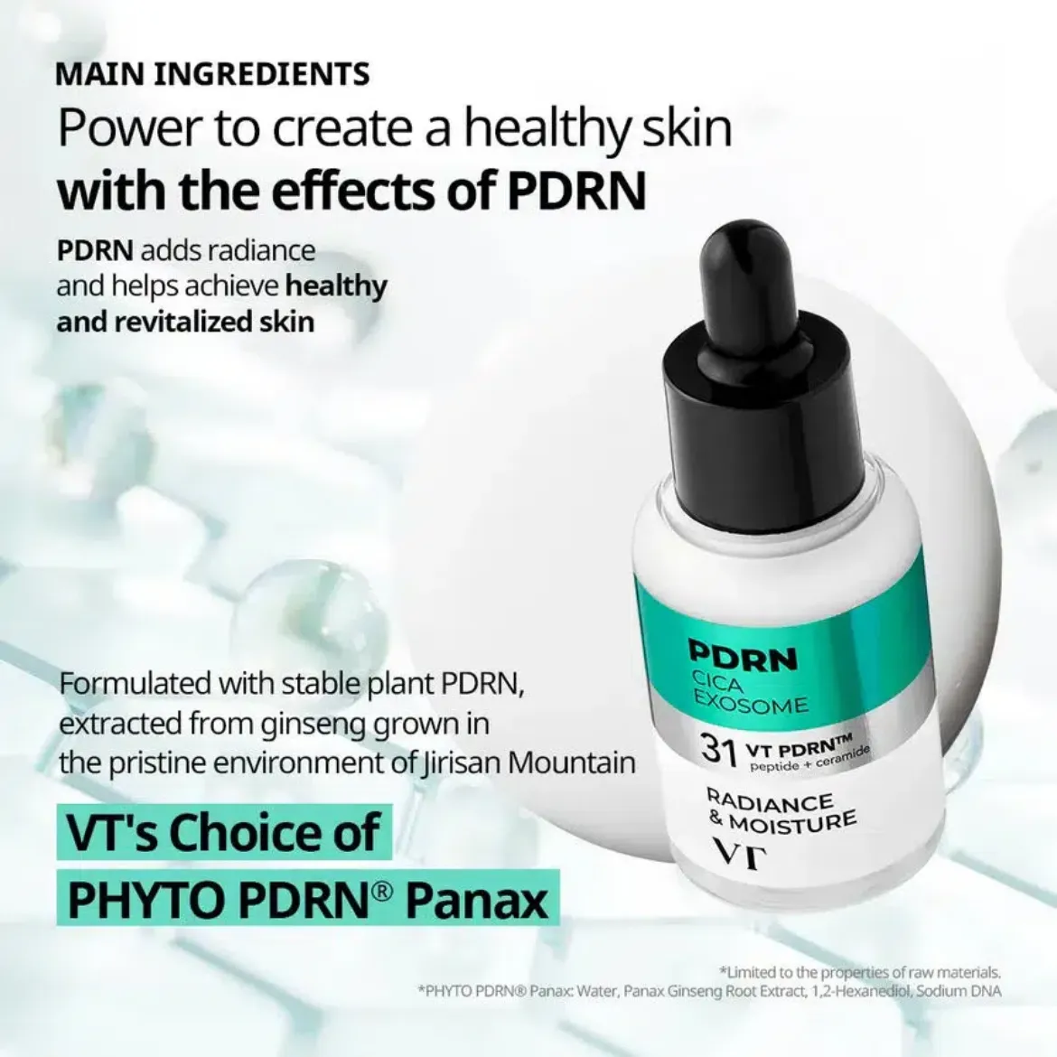 Εικόνα της VT Cosmetics PDRN R5 Firming Ampoule 30ml