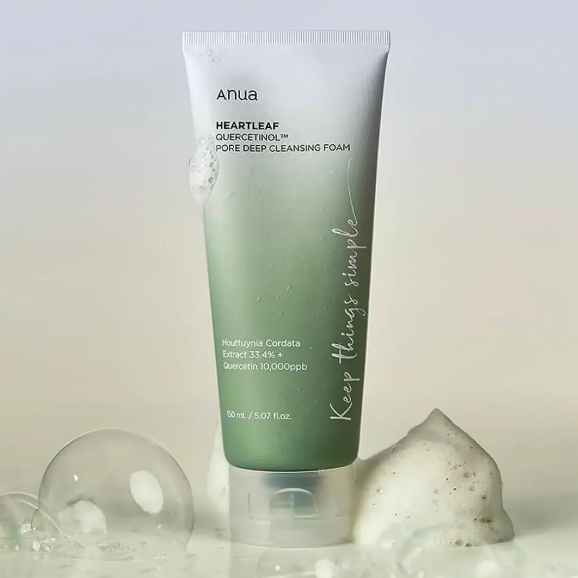 Εικόνα της Anua Heartleaf Quercetinol Pore Deep Cleansing Foam