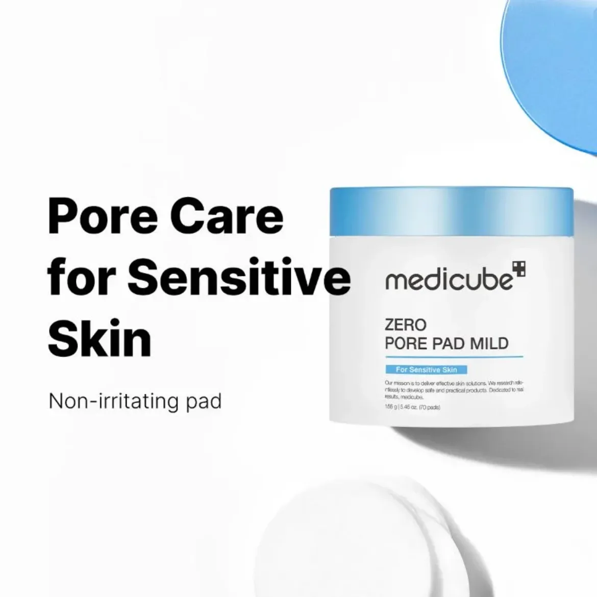 Εικόνα της Medicube Zero Pore Pad Mild 70pads