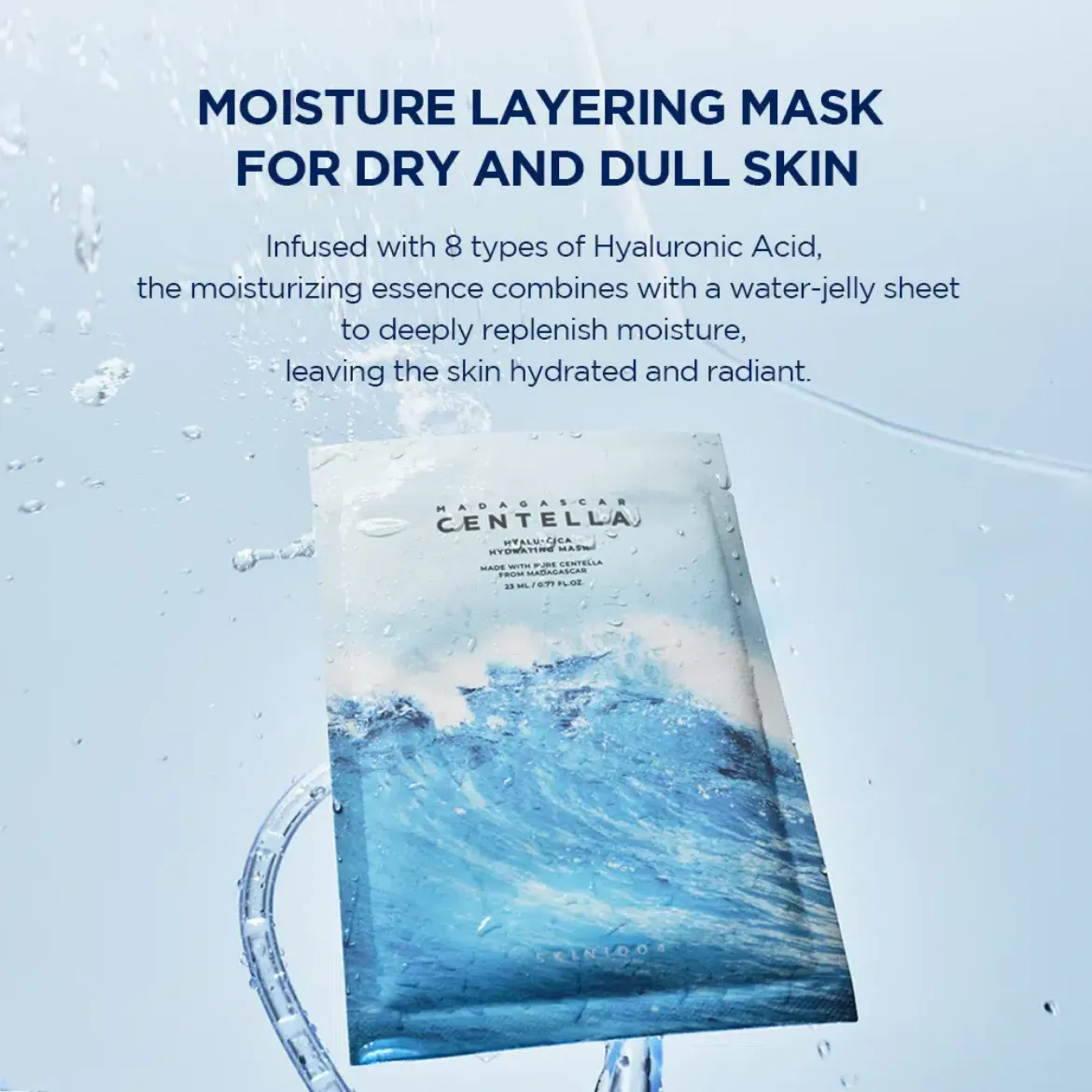 Εικόνα της SKIN1004 Madagascar Centella Hyalu-Cica Hydrating Mask 23ml