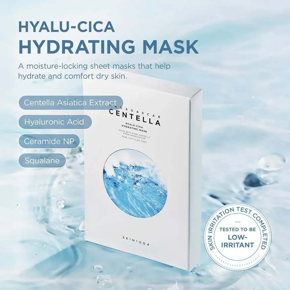 Εικόνα της SKIN1004 Madagascar Centella Hyalu-Cica Hydrating Mask 23ml