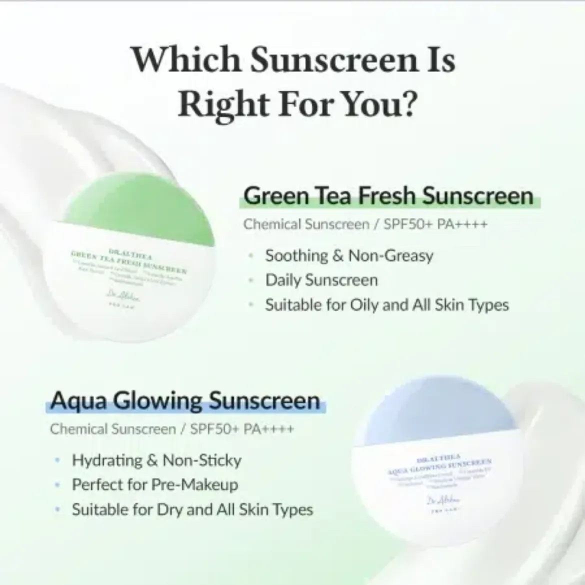 Εικόνα της Dr. Althea Aqua Glowing Sunscreen SPF50+ PA++++ 45ml